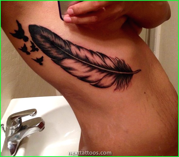 Women's Feather Tattoo Designs and Their Meanings