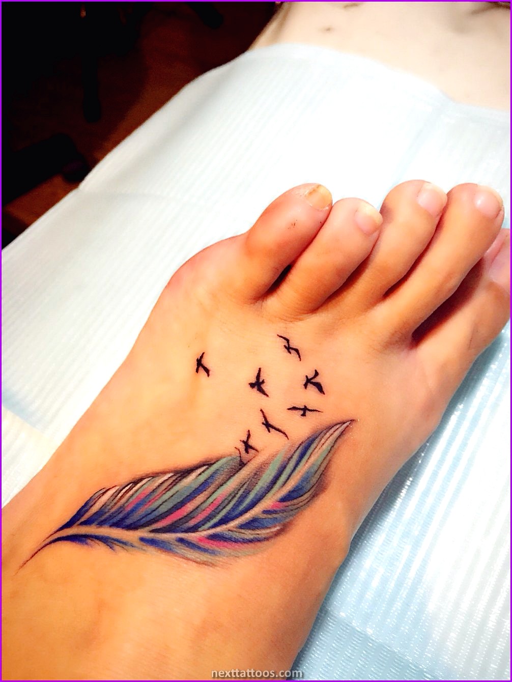 Women's Feather Tattoo Designs and Their Meanings