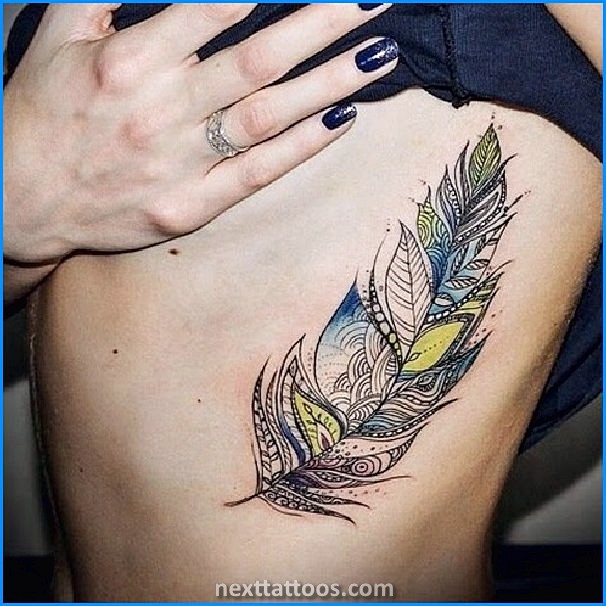 Women's Feather Tattoo Designs and Their Meanings