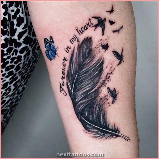 Women's Feather Tattoo Designs and Their Meanings