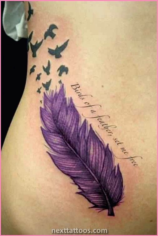 Women's Feather Tattoo Designs and Their Meanings