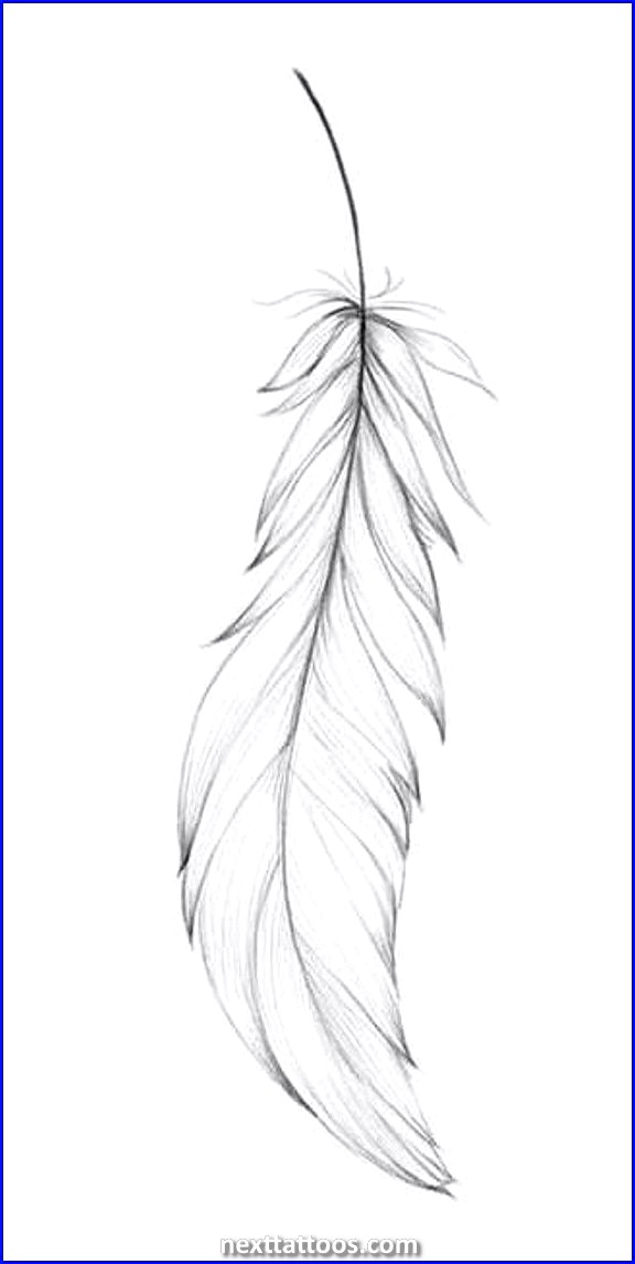 Women's Feather Tattoo Designs and Their Meanings