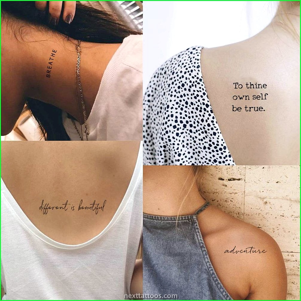 Small Meaningful Tattoos For Females