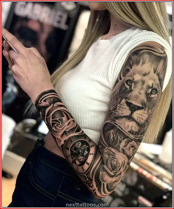 Female Tattoo Ideas For Your Forearm and Thigh