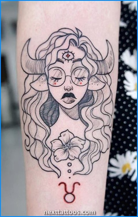 Creative Taurus Tattoos For Females