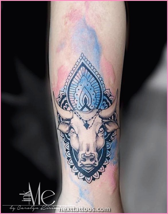 Creative Taurus Tattoos For Females