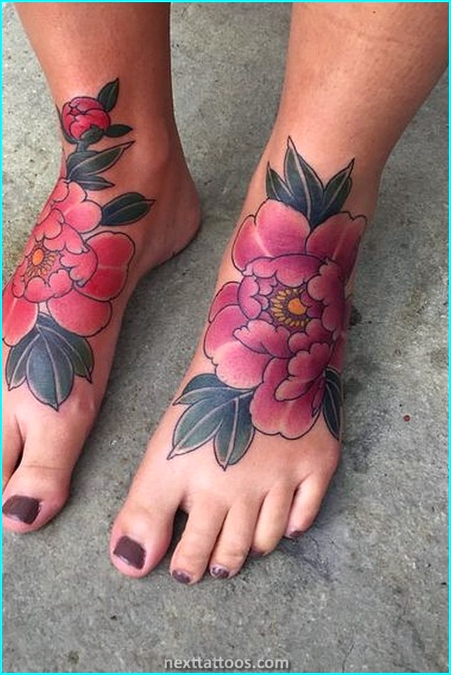 Female Foot Tattoos Designs and Ideas