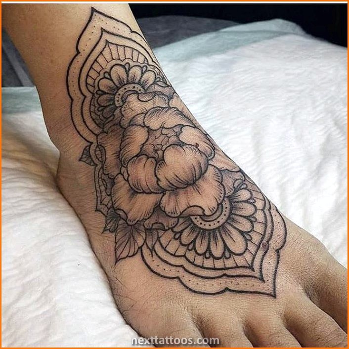 Female Foot Tattoos Designs and Ideas