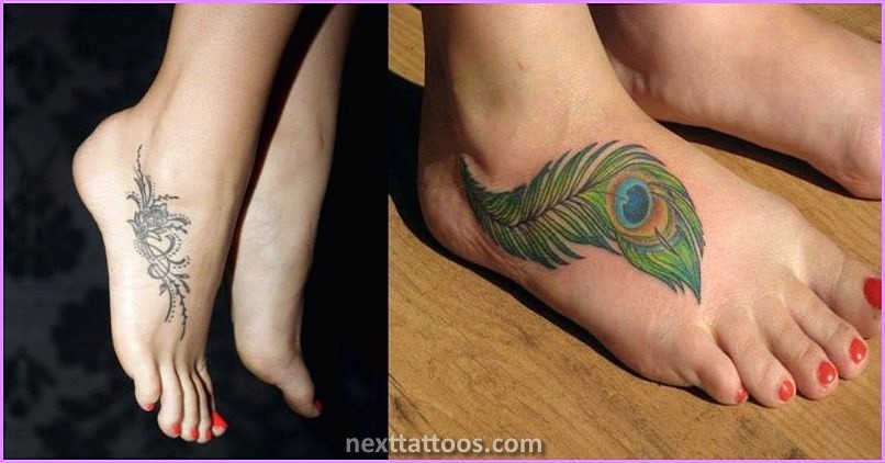 Female Foot Tattoos Designs and Ideas