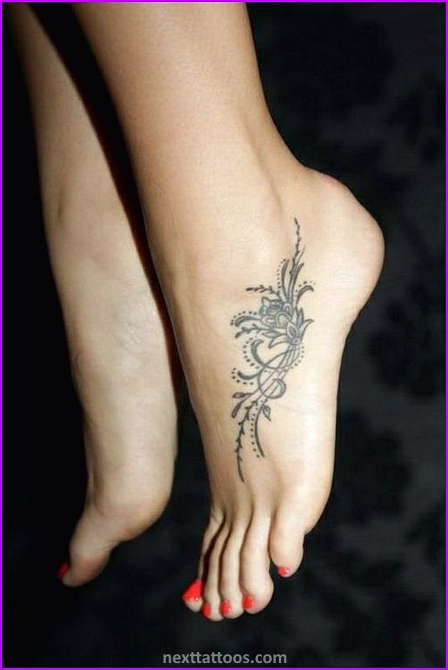 Female Foot Tattoos Designs and Ideas