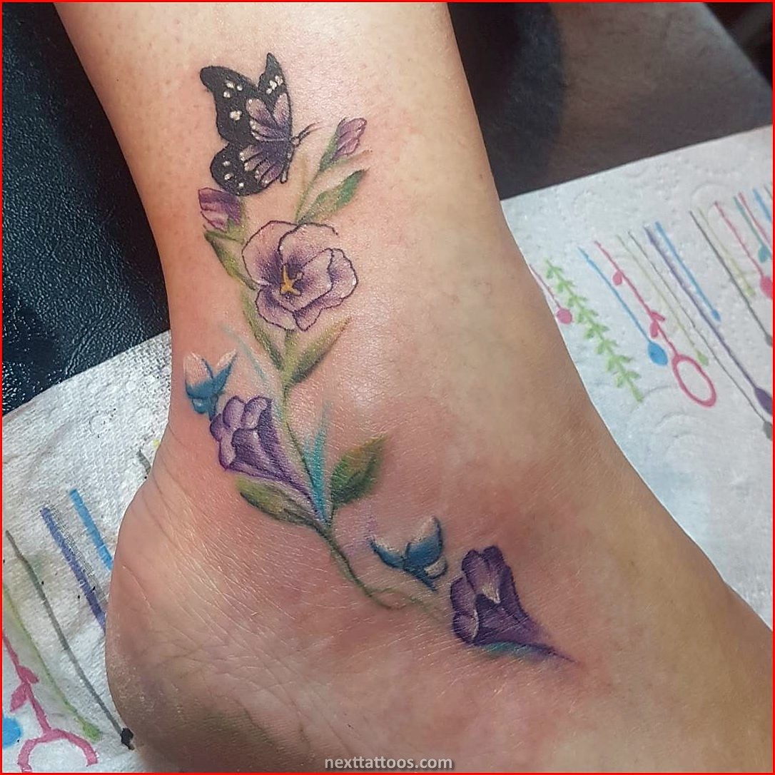 Female Foot Tattoos Designs and Ideas