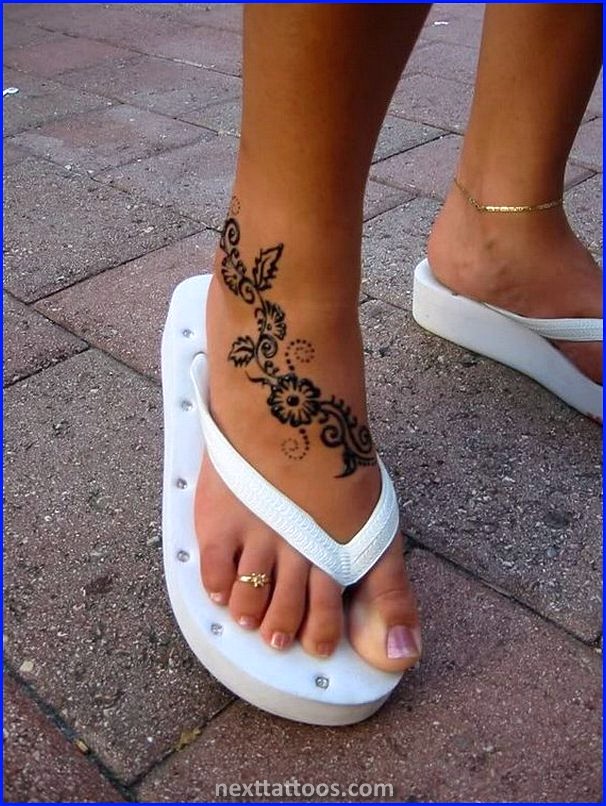 Female Foot Tattoos Designs and Ideas