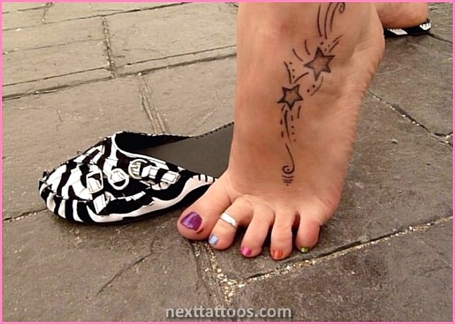 Female Foot Tattoos Designs and Ideas