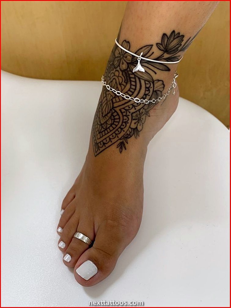 Female Foot Tattoos Designs and Ideas