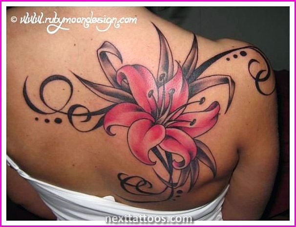 Classy Shoulder Tattoos Female