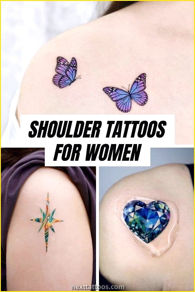 Classy Shoulder Tattoos Female