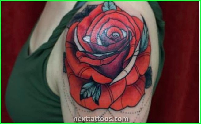 Classy Shoulder Tattoos Female