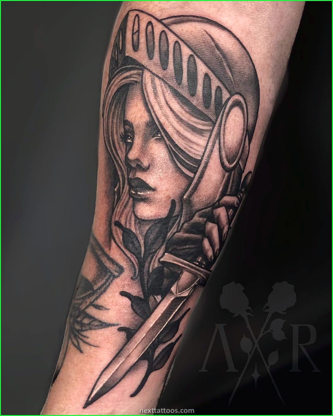 Female Warrior Tattoo Ideas and Meaning
