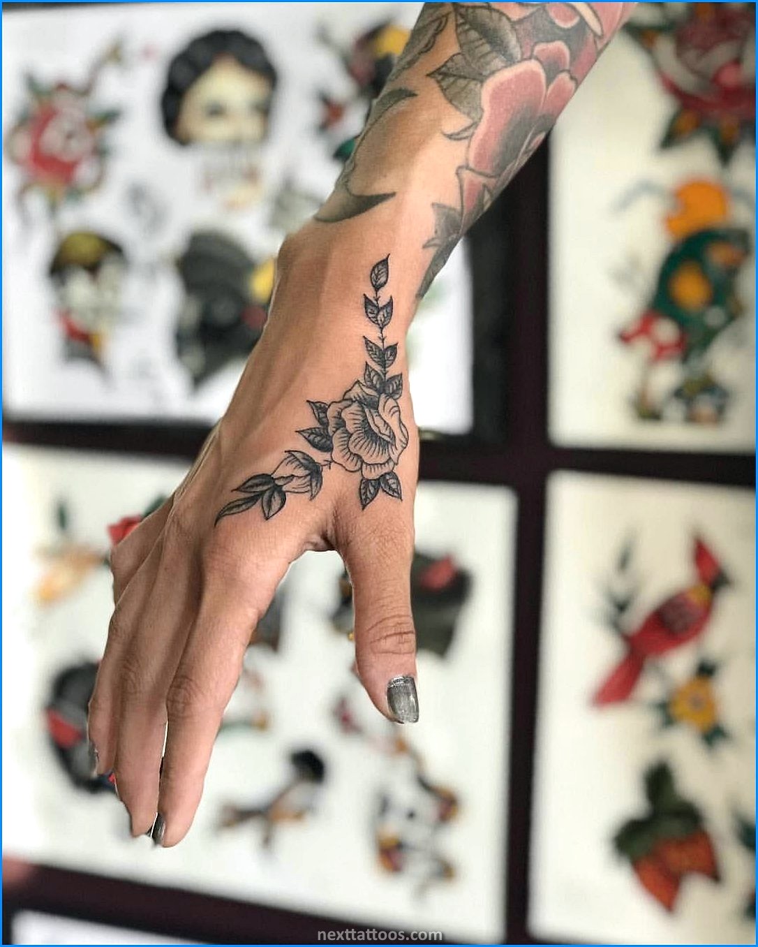 Female Hand Tattoos With Meaning
