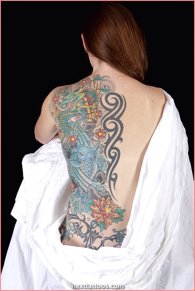 Female Back Tattoos Ideas - The Most Popular Designs For Female Back Tattoos