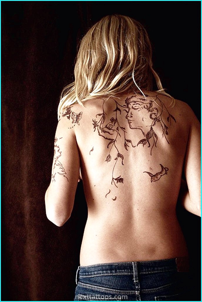 Female Back Tattoos Ideas - The Most Popular Designs For Female Back Tattoos