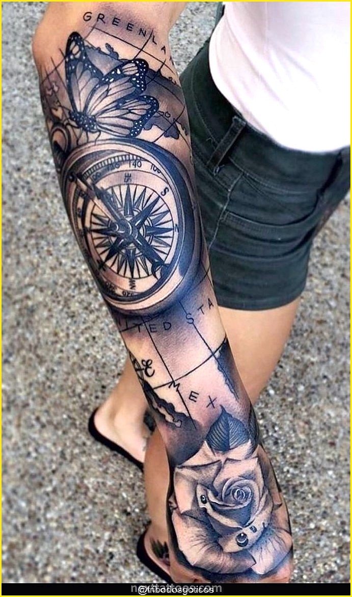 Cute Sleeve Tattoos For Females