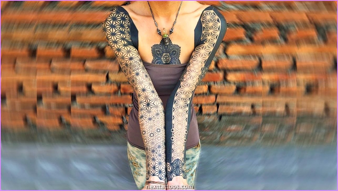 Cute Sleeve Tattoos For Females