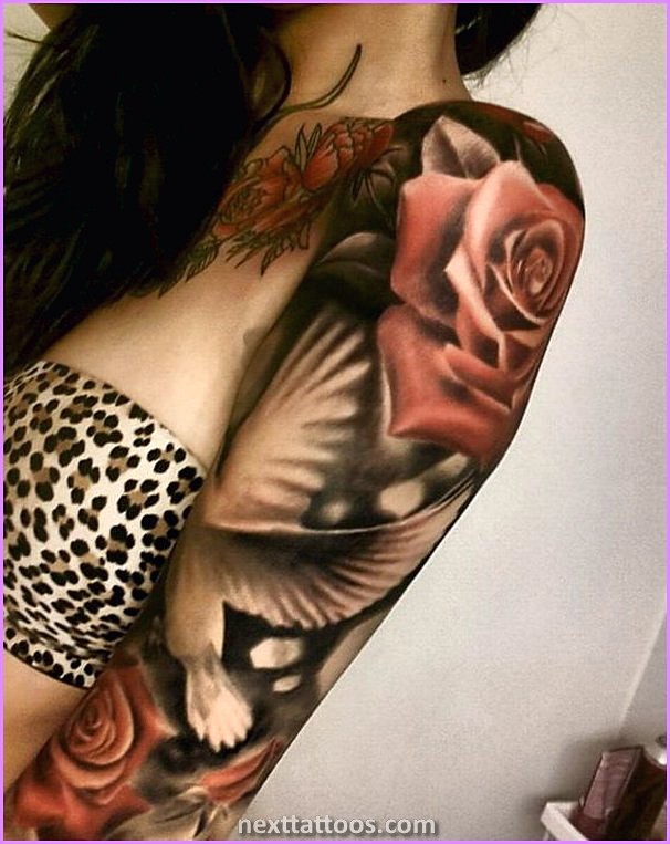 Cute Sleeve Tattoos For Females