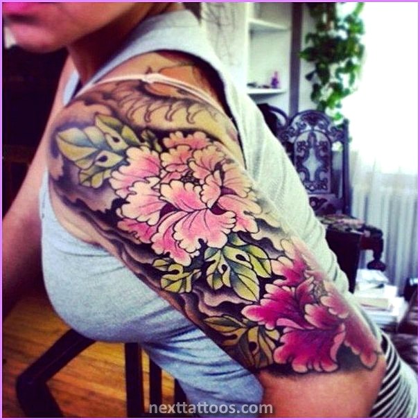 Cute Sleeve Tattoos For Females