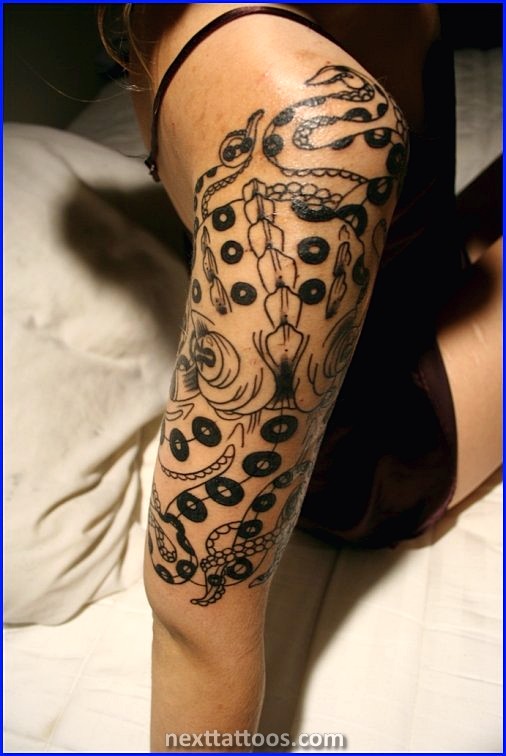 Cute Sleeve Tattoos For Females