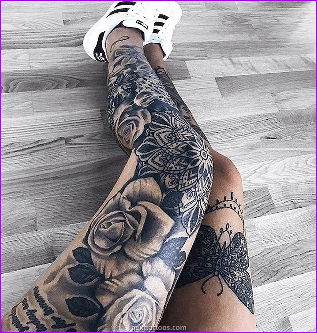 Cute Sleeve Tattoos For Females