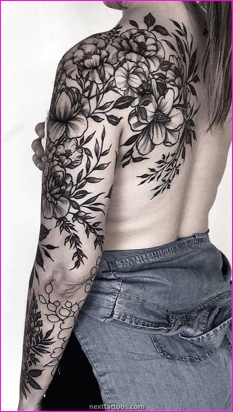 Cute Sleeve Tattoos For Females