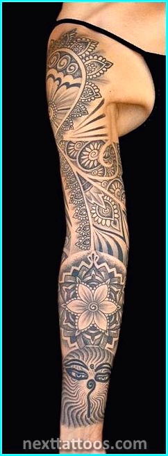 Cute Sleeve Tattoos For Females