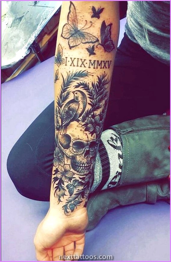 Female Forearm Tattoos Pictures