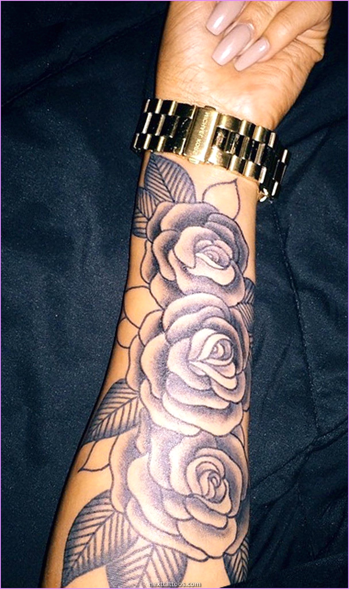 Female Forearm Tattoos Pictures