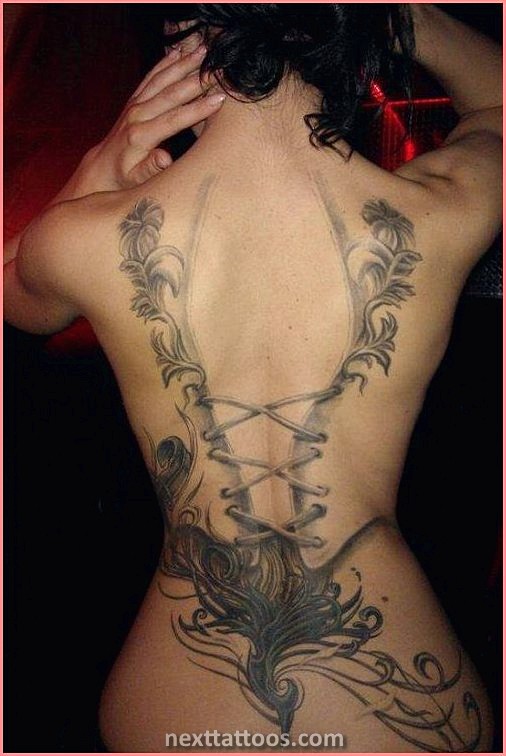 Beautiful Female Back Tattoos