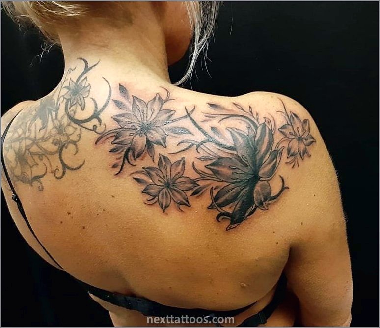 Female Front Shoulder Tattoos - Popular Designs With Feminine Meaning