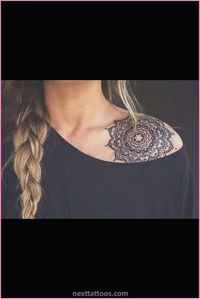 Female Front Shoulder Tattoos - Popular Designs With Feminine Meaning