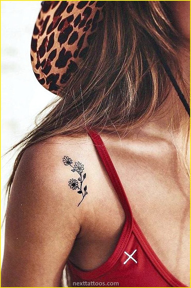 Female Front Shoulder Tattoos - Popular Designs With Feminine Meaning