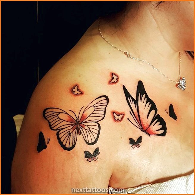 Female Front Shoulder Tattoos - Popular Designs With Feminine Meaning