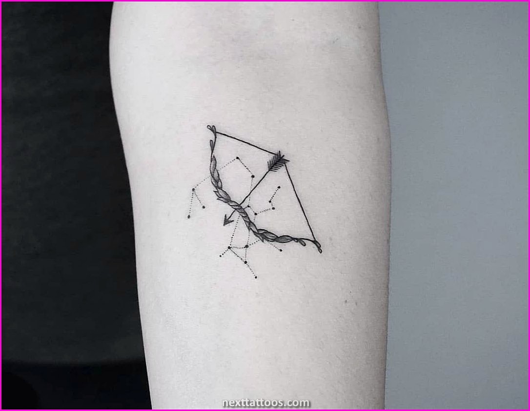 Sagittarius Tattoos Female Small