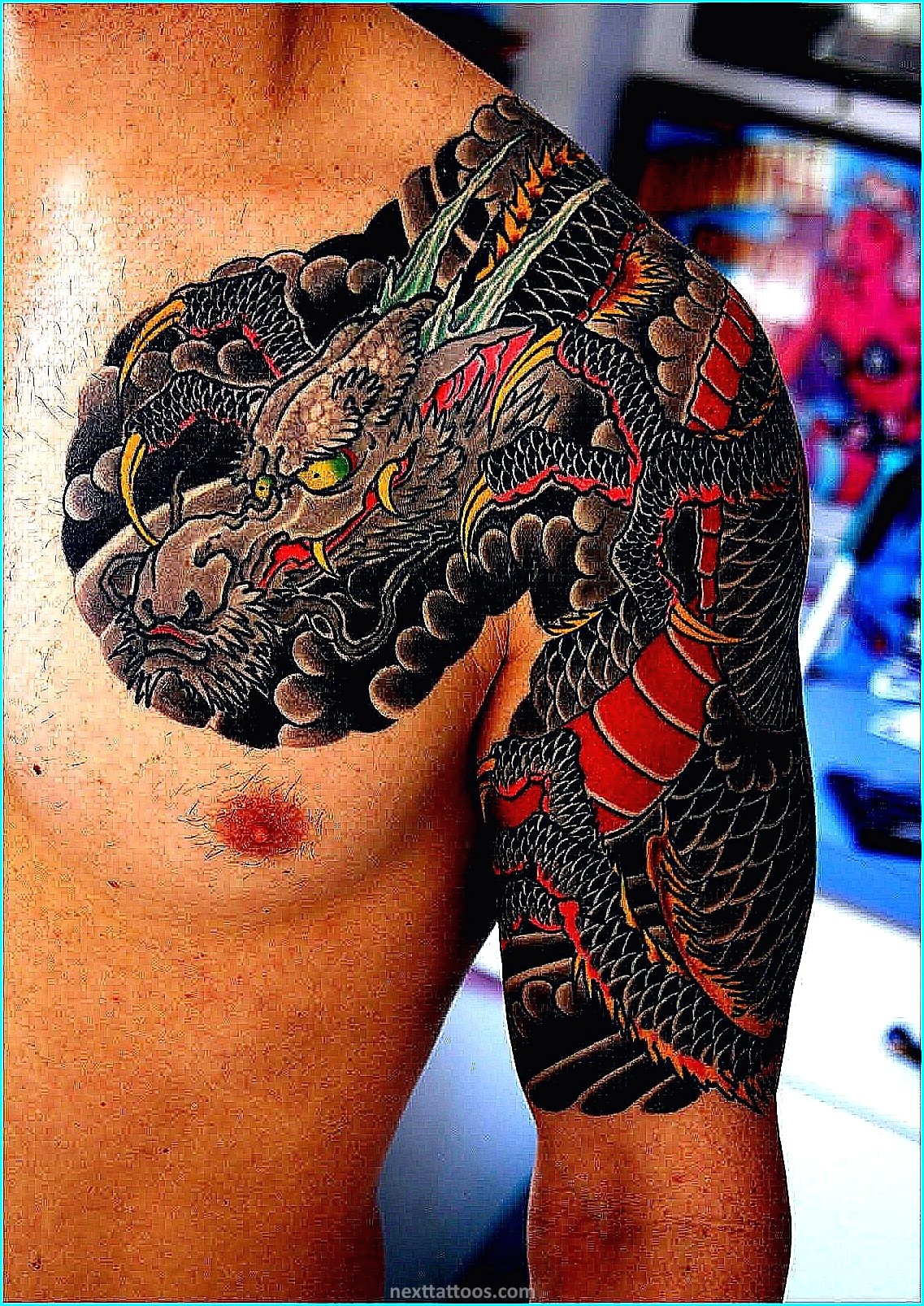 Female Japanese Dragon Tattoo Meaning