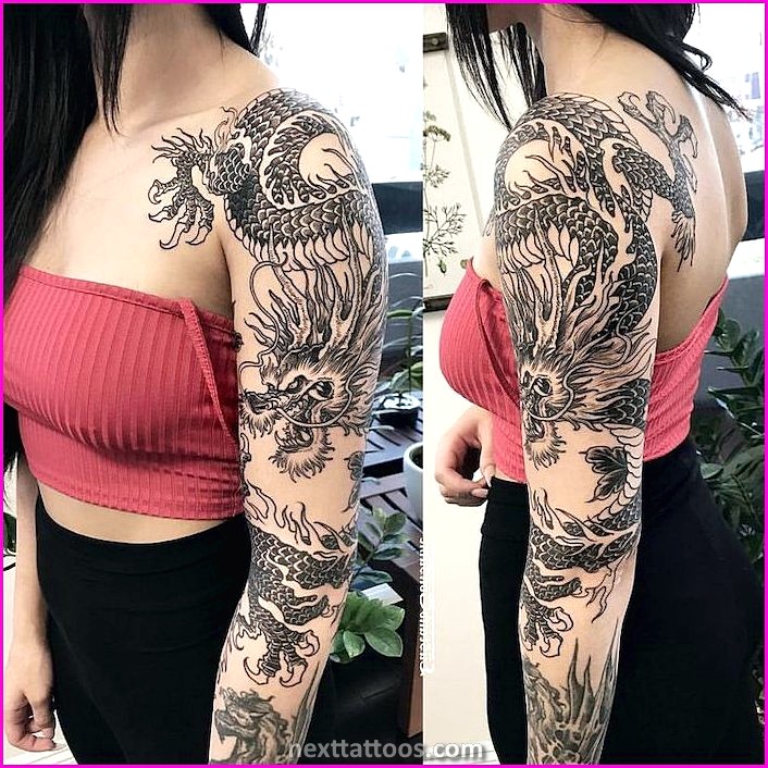 Female Japanese Dragon Tattoo Meaning