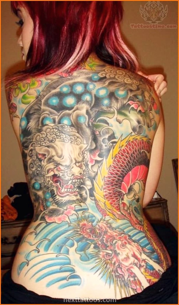 Female Japanese Dragon Tattoo Meaning