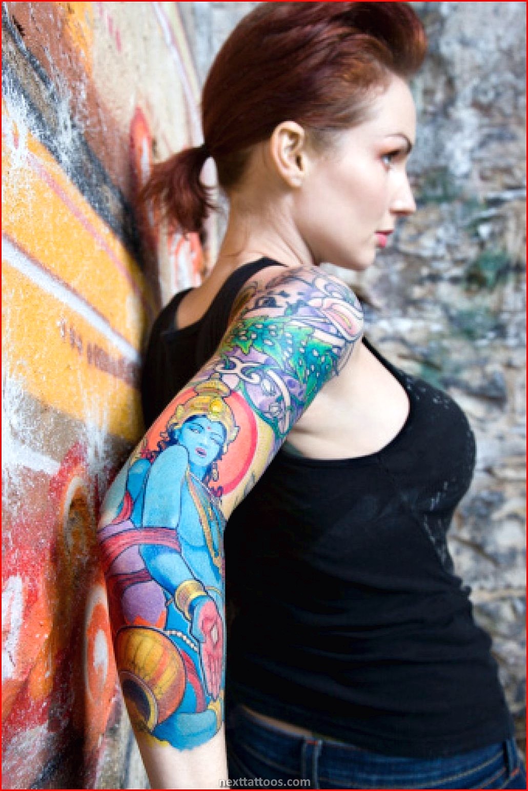 Outer Forearm Tattoos For Females