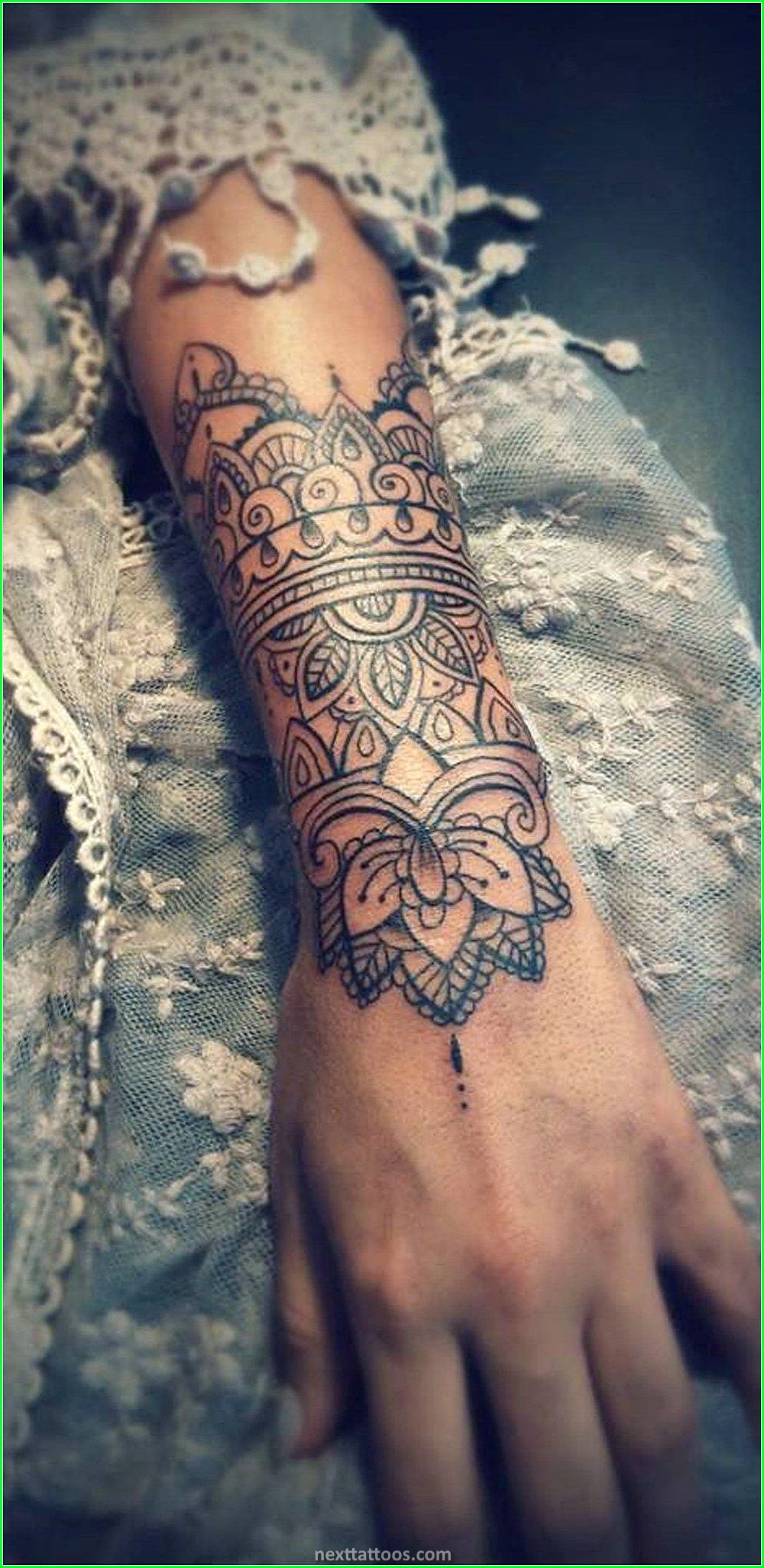 Outer Forearm Tattoos For Females