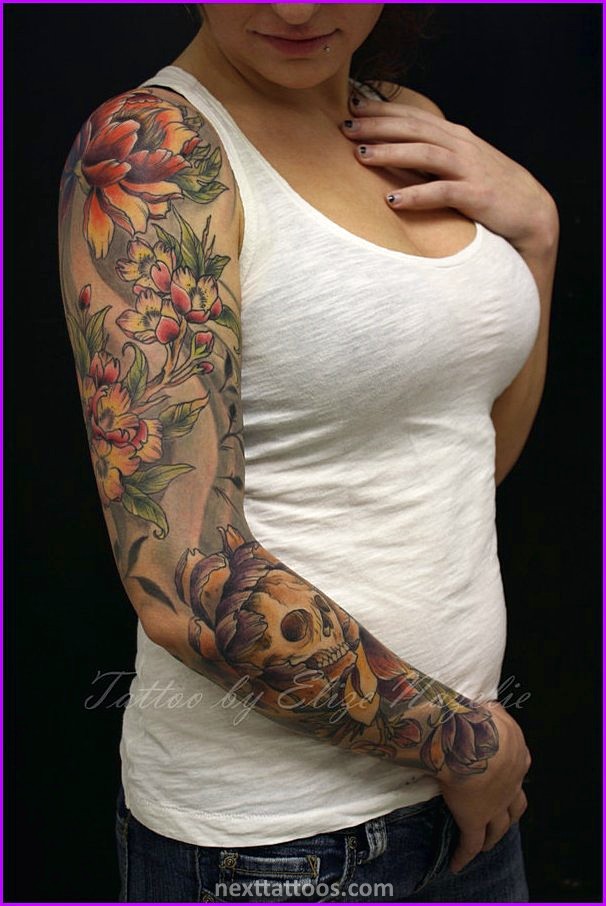 Arm Sleeve Tattoos For Women