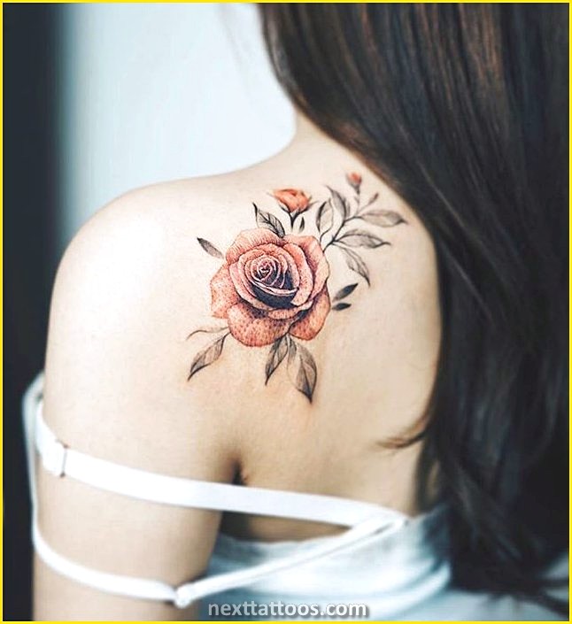 Cool Shoulder Tattoos For Females