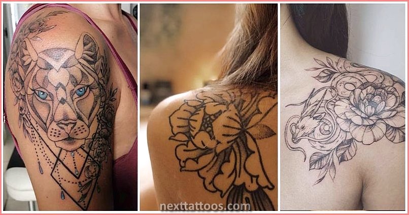 Cool Shoulder Tattoos For Females