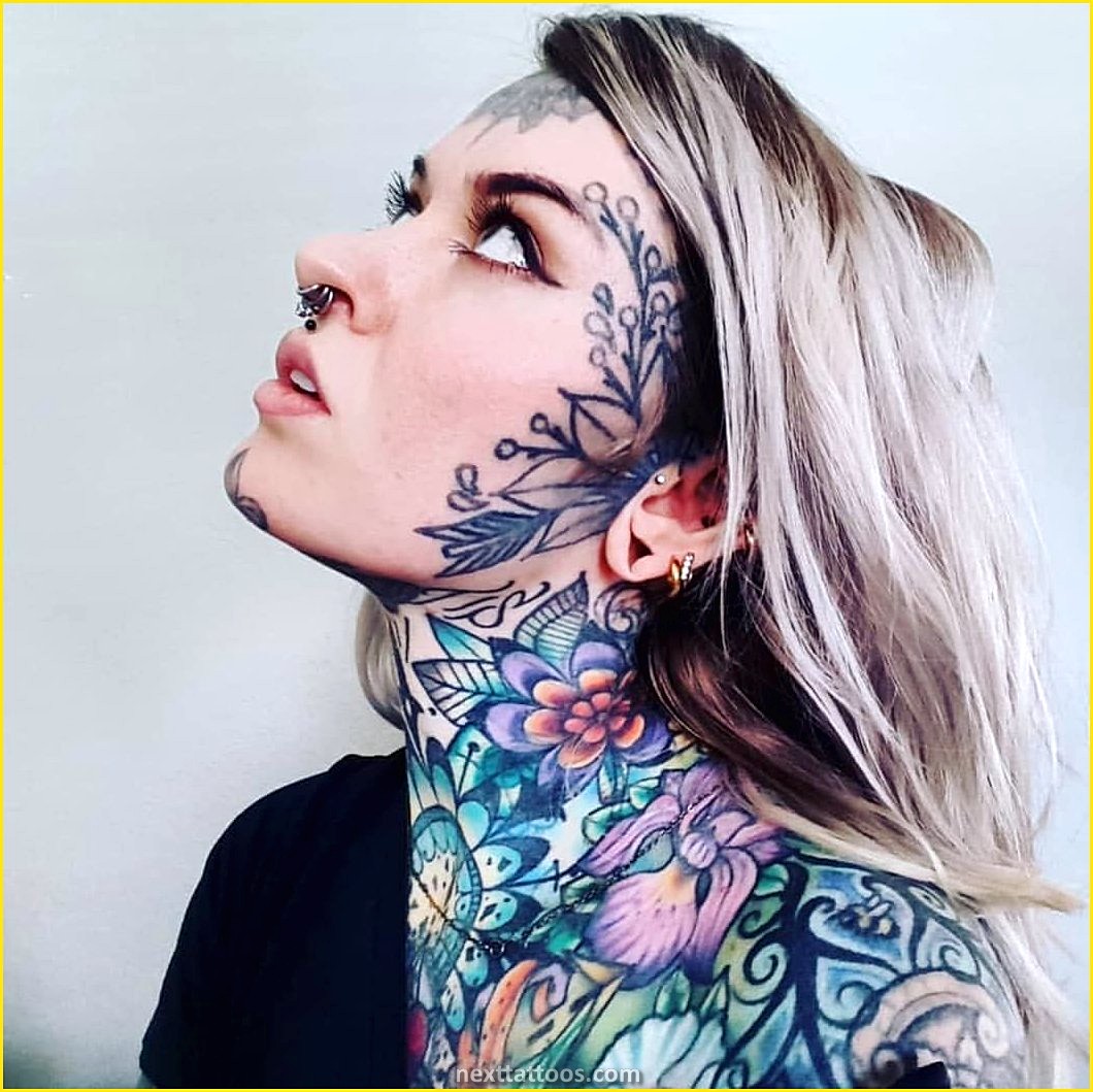 Female Face Tattoo Ideas and Meanings - Nexttattoos